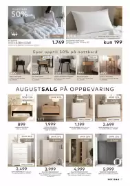 Skeidar kundeavis Side 7: BERGAMO GARDEROBESKAP €5.999,00, NOVA KOMMODE €1.199,00