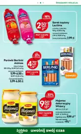 Żabka gazetka Strona 12: Parówki Berlinki z szynki €4,70, Majonez dekoracyjny Winiary €9,50