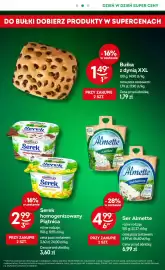 Żabka gazetka Strona 5: Bułka z dynią XXL €1,49, Ser twarogowy Almette z ziołami €4,99