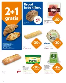OKay folder Pagina 10: Kaasstick €1,25, Gedroogde Brugse ham €4,49