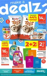 Dealz gazetka tydzień 33 Strona 1: Żel do prania Der Waschkönig €16,00, Zeszyt tematyczny A5 Herlitz €5,00