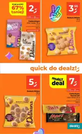 Dealz gazetka tydzień 33 Strona 15: Biszkopty z Kakao Delisana €5,00, Ciastka Bounty, Mars lub Twix €7,00
