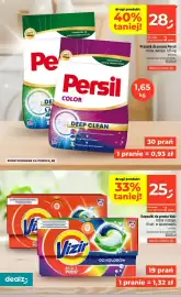Dealz gazetka tydzień 33 Strona 30: Persil Color €28,00, Kapsułki do prania Vizir €25,00