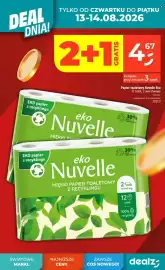 Dealz gazetka tydzień 33 Strona 5: Papier toaletowy Nuvelle Eco €4,67