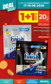 Dealz gazetka tydzień 33 Strona 6: Finish Kapsułki do zmywarki €20,00