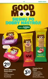 Żabka gazetka Strona 15: Ciastka Good Mood €3,20, Deser Galaretki Good Mood €2,50