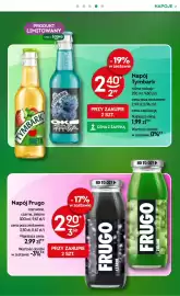 Żabka gazetka Strona 26: Napój Frugo €2,90, Napój Tymbark €2,40