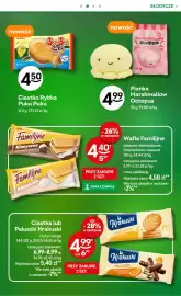 Żabka gazetka Strona 29: Pianka Marshmallow Octopus €4,99, Ciastko Rybka Puku Puku €4,50