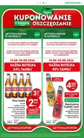 Żabka gazetka Strona 38: Napój piwny Captain Jack €4,50, Piwo Tyskie €2,99