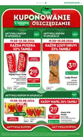 Żabka gazetka Strona 39: Lody Gruvi €3,99, Napój Coca-Cola original, zero €2,50