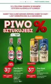 Żabka gazetka Strona 47: Piwo Kozel Rezany, 0,0% €3,99, Piwo Beck's €3,99