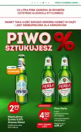 Żabka gazetka Strona 48: Napój piwny Żywiec 0,0% Ananas Kokoż €2,99, Piwo Perła Export €4,99