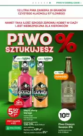 Żabka gazetka Strona 50: Napój piwny Garage €5,50, Piwo Cieszyn Session IPA €10,99