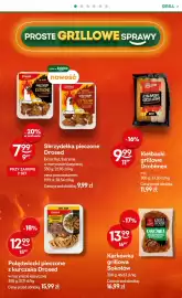 Żabka gazetka Strona 8: Karkówka grillowa Sokotów €13,99, Kiełbaski grillowe Drobimex €9,99