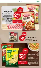 Żabka gazetka Strona 82: Zupa Amino €2,99, Tortilla Soft Turka €3,99