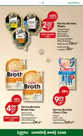 Żabka gazetka Strona 89: Karma dla kota Broth Ciao €4,99, Karma dla kota Churu Ciao €9,99