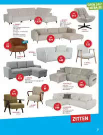 Weba folder Pagina 3: Cantillo hoeksalon €655,00, Hoeksalon zenith €429,00