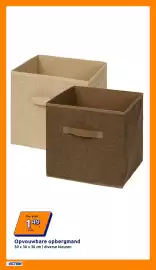 Action folder week 33 Pagina 3: Opvouwbare opbergmand €1,49