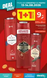 Dealz gazetka tydzień 33 Strona 2: Old Spice żel pod prysznic €9,99