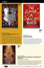 Empik gazetka Strona 26: Książka Krew i stal. Legendy Thezmarru. Tom 1 €59,90, Książka To Cage a Wild Bird €59,99