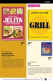 Empik gazetka Strona 37: Książka Łatwy Air Fryer Jamie Oliver €84,99, Książka Szczęśliwe jelita. Zdrowy mikrobiom €59,99