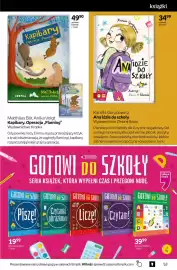 Empik gazetka Strona 53: Książka Gotowi do szkoły Szlaczki litery cyfry pisanie liczenie €39,99