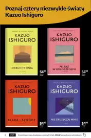 Empik gazetka Strona 6: Książka Nie opuszczaj mnie Kazuo Ishiguro oprawa twarda €54,90