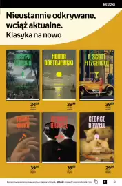 Empik gazetka Strona 9: Książka Proces Franz Kafka oprawa miękka €39,99, Książka 1984 George Orwell oprawa miękka €39,99