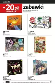Empik gazetka Strona 12: Gra imprezowa Dylemat wagonika €119,99, Gra towarzyska Party Time €119,99