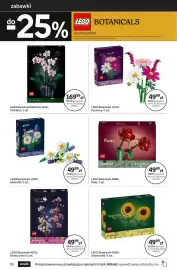 Empik gazetka Strona 16: Klocki LEGO Botanicals 40460 Róże €49,99, Klocki LEGO Botanicals 40524 Słoneczniki €49,99