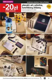 Empik gazetka Strona 37: Tablica magnetyczna Harry Potter €39,99, Ołówki z gumką Harry Potter €14,99