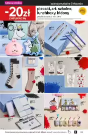 Empik gazetka Strona 39: Lista to do Moomin €14,99, Mała kosmetyczka Moomin €24,99