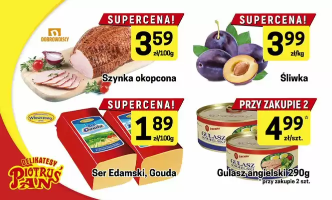 Delikatesy Piotruś Pan gazetka (ważność do 26-08)