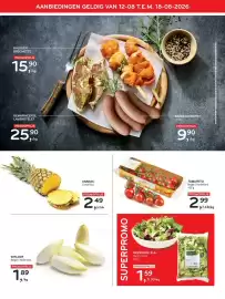 Alvo folder Pagina 3: Toma'rito €2,99, Ananas €2,49