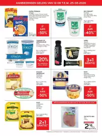 Alvo folder Pagina 7: HiPro €7,35, Kaas en smeerkaas maredsous assortiment €4,49