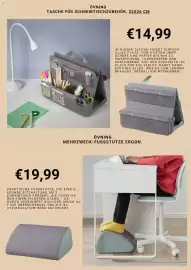 IKEA Prospekt Seite 4: Praktische Fussstütze €19,99, Övning Mehrzweck-Fußstütze Ergon €14,99