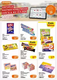 Kastner Flugblatt Seite 3: Milka Pralinen €3,79, Manner Neapolitaner, Vollkorn oder Snack Minis €2,59