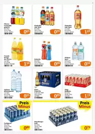 Kastner Flugblatt Seite 2: Almdudler oder Spezi €0,99, Vöslauer Sport €0,59