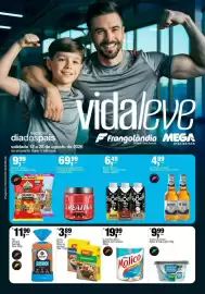 Encarte Frangolândia Página 1: Aveia em flocos €3,89, Composto lácteo molico zero lactose €19,99