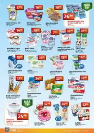 COOP TIP leták Strana 4: Jaroměřický tvaroh tvrdý €34,90, Choceňské Žervé €15,90