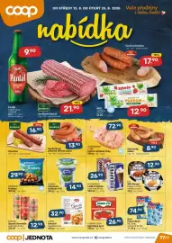 Coop leták | Jednota Strana 1: Šunková klobása €17,90, KAPITO €12,90