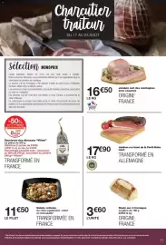 Catalogue Monoprix page 11: Villani Saucisson des Abruzzes €8,24, LE FILET €11,50