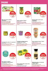 Catalogue Monoprix page 24: MAILLE Mayonnaise Fine €2,09, Heinz Sauce american burger €1,94