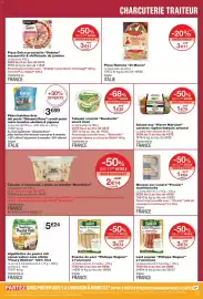 Catalogue Monoprix page 29: Bazin Lard Paysan €3,74, Fleury Michon Aiguillettes de Poulet Rôti €5,24