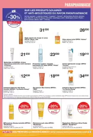 Catalogue Monoprix page 37: Bioderma Photoderm Brume invisible SPF50+ €15,60, Bioderma Photoderm Lait ultra SPF50+ €9,20