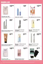 Catalogue Monoprix page 38: Korres Mascara Drama Curl 1 Black €22,90, All Tigers Fard à paupières 361 Doré €14,90