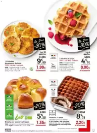 Catalogue Thiriet page 11: Tiramisu €8,75, Brioche pur beurre biologique €5,35