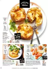 Catalogue Thiriet page 12: Crêpes emmental €6,99, Éclats de saumon Atlantique fumé €3,99