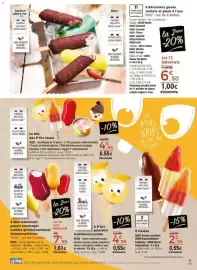 Catalogue Thiriet page 3: Glaces €6,50, P'tits poussins €4,95