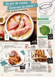 Catalogue Thiriet page 8: Filet fondant de dinde mariné au beurre €11,85, Aiguillettes de poulet €8,95